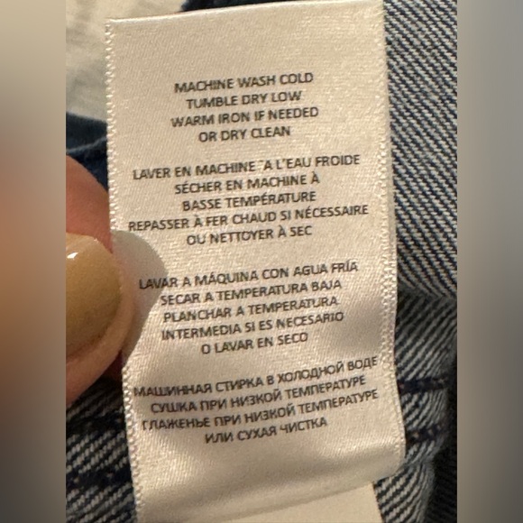 Re/Done 70s Pocket Wide leg in True Rinse size 32 - Picture 13 of 13